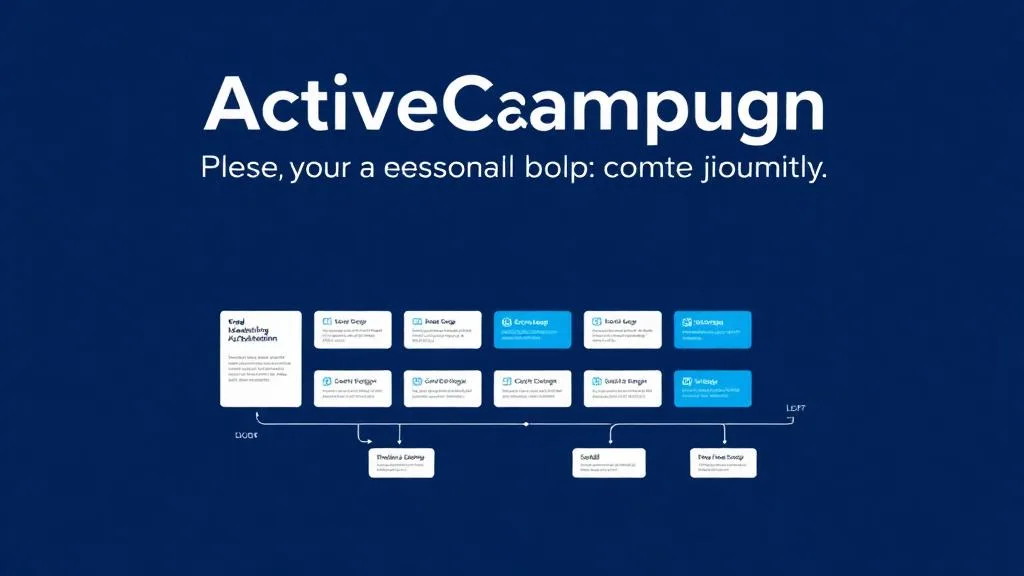 ActiveCampaign tool interface