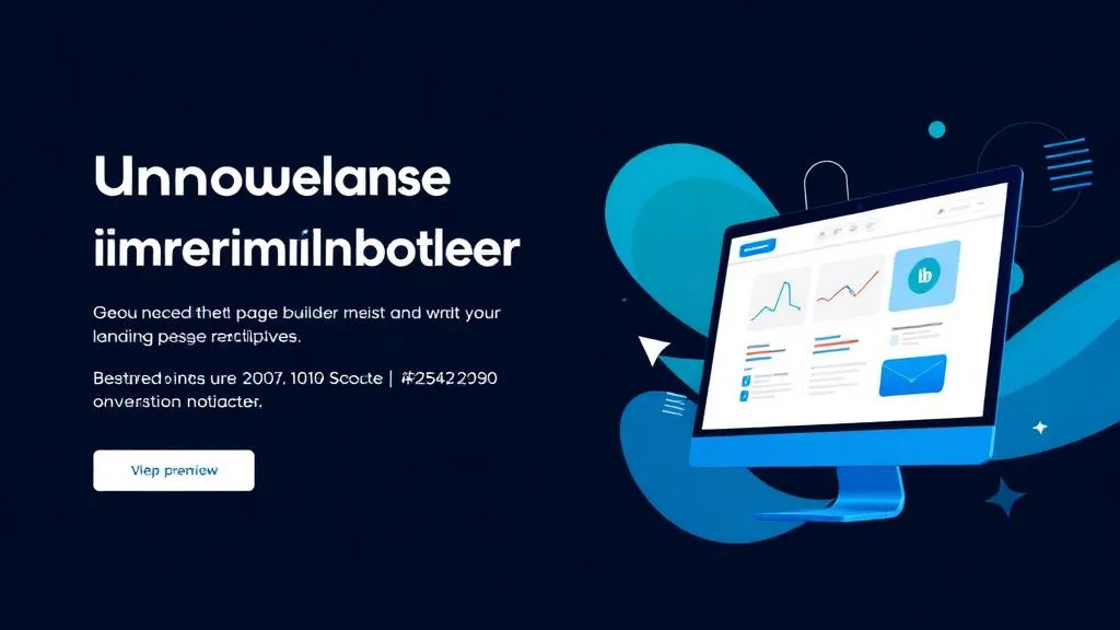 Unbounce tool interface