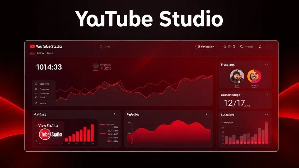 YouTube Studio tool interface