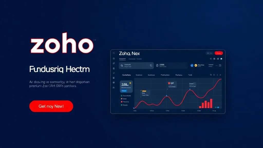 Zoho CRM tool interface
