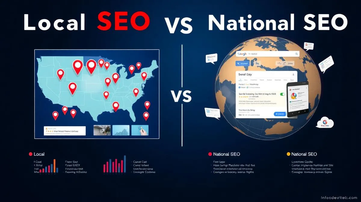 Local SEO vs National SEO in Bangladesh: Choosing the Right Strategy - digital marketing guide Bangladesh