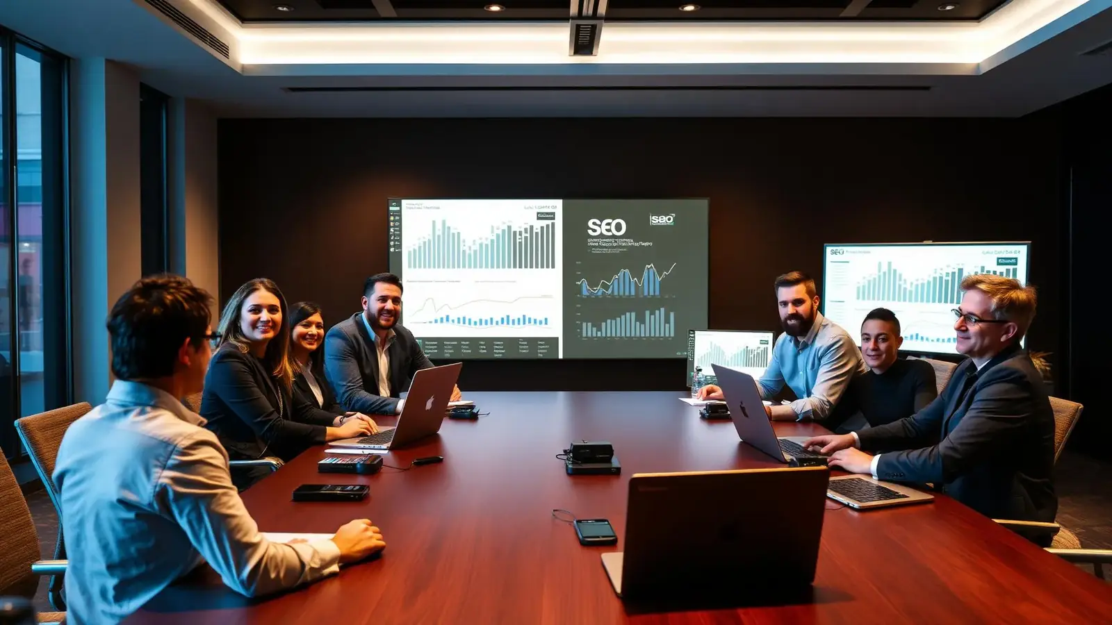 Adfix Agency expert team strategy meeting for client growth planning